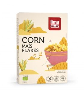 Fulgi de porumb bio 375g Lima