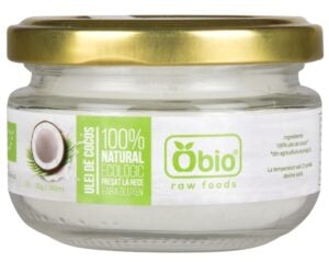 Ulei de cocos virgin presat la rece bio 100ml/92g Obio
