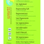 Sare regeneranta pentru masina de spalat vase ecologica 2kg Sonett