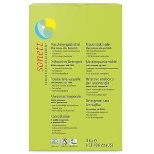 Detergent praf pentru masina de spalat vase ecologic 3kg Sonett