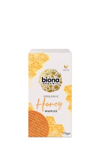 Vafe cu miere bio 175g Biona