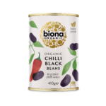 Fasole neagra in sos chilli la conserva bio 410g Biona
