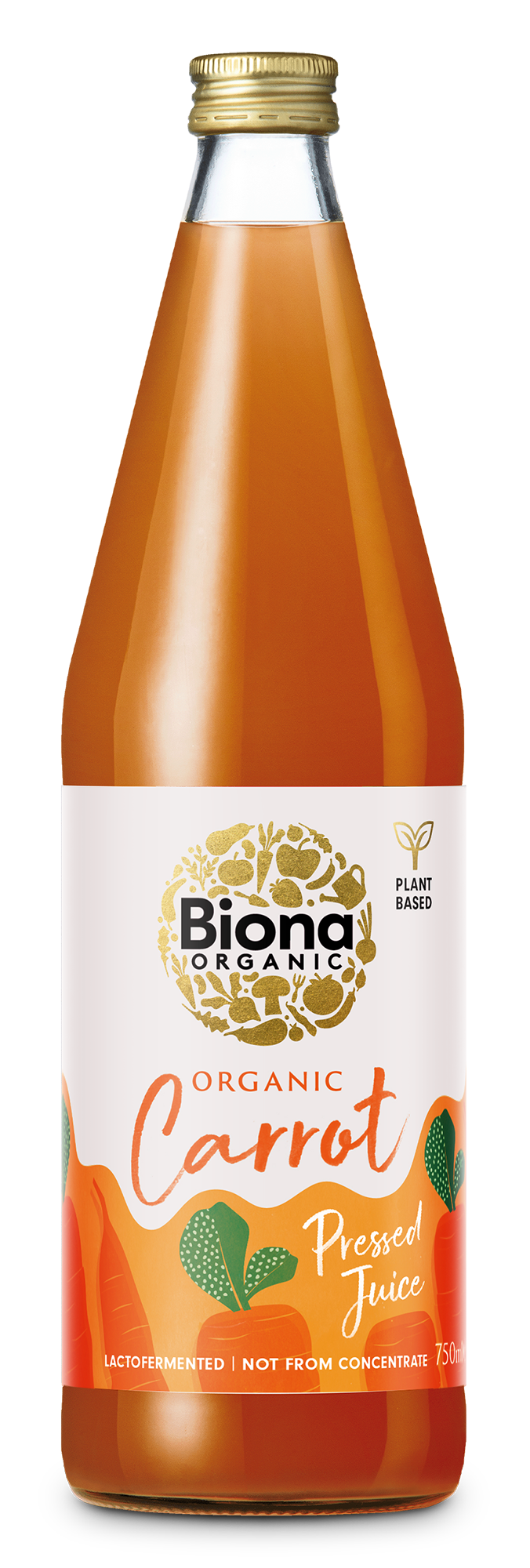 Suc de morcovi bio 750ml Biona