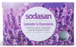 Sapun crema cu lavanda si musetel ecologic 100g Sodasan
