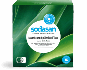 Tablete pentru masina spalat vase ecologice 25buc 625g Sodasan