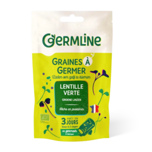 Linte verde pentru germinat bio 150g Germline