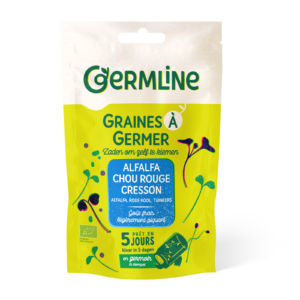 Mix alfalfa, creson, varza rosie pentru germinat bio 150g Germline