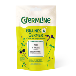 Mix 4 tipuri de ridichi pentru germinat bio 100g Germline