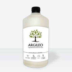 Argila alba bentonita pentru uz intern 1l Argileo