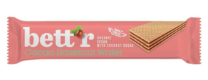 Napolitana cu crema de alune de padure si cacao bio 30g Bettr