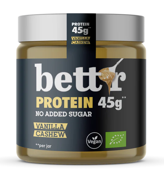 Crema proteica de caju si vanilie bio 250g Bettr