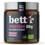 Crema proteica de arahide si cacao bio 250g Bettr