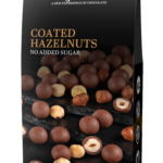 Alune de padure invelite in ciocolata cu praline bio ,  60g Benjamissimo