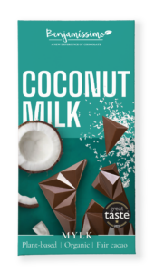 Ciocolata cu cocos bio 60g Benjamissimo