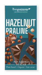 Ciocolata praline bio 60g Benjamissimo