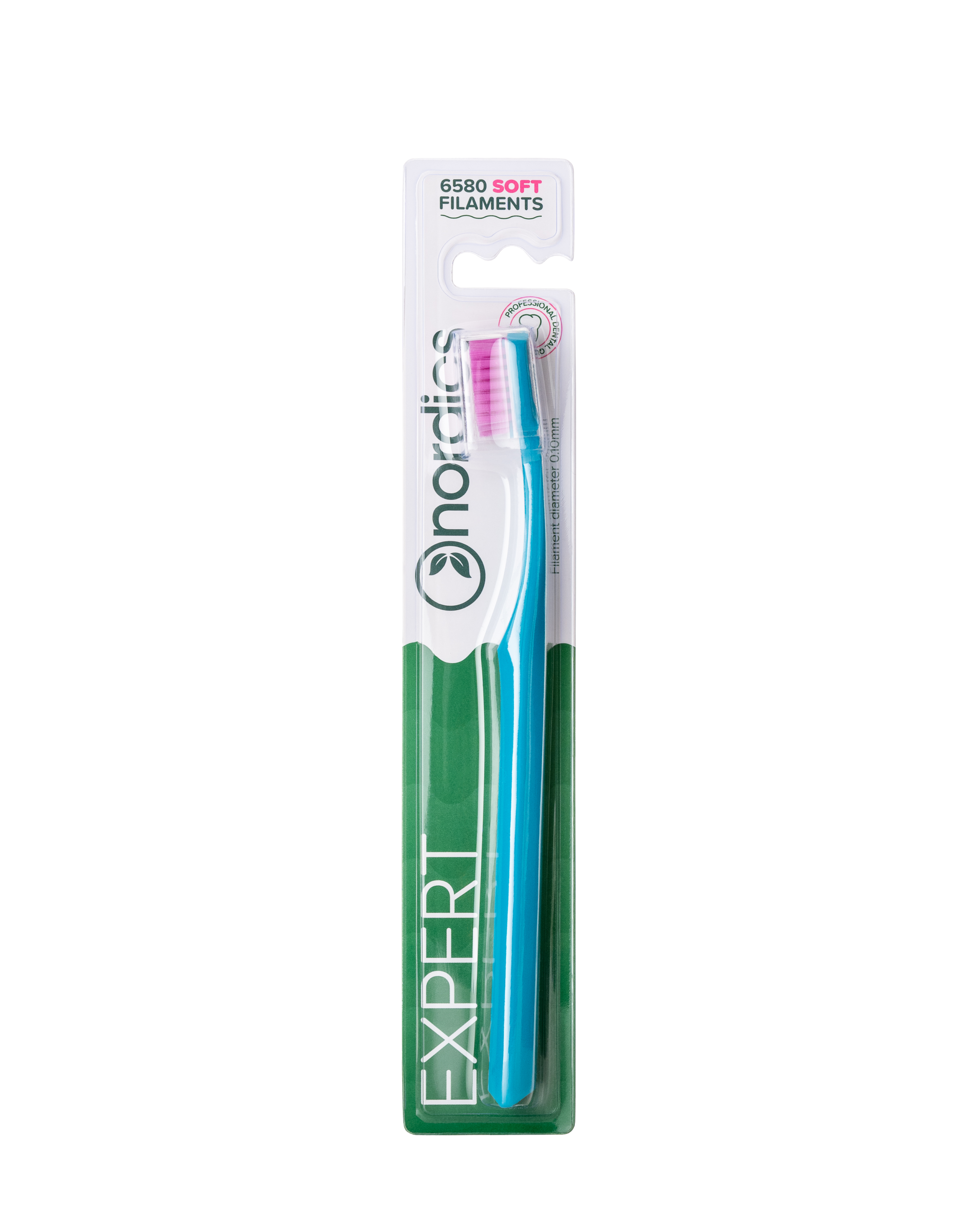 Periuta de dinti Expert Curve 6580 filamente - moale - turcoaz Nordics