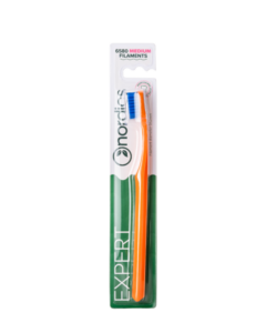 Periuta de dinti Expert Curve 6580 filamente - medie - portocaliu Nordics