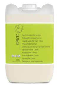 Detergent lichid pentru vase cu lamaie ecologic 20l Sonett