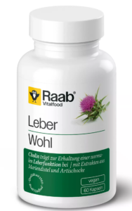 Liver Function - complex pentru sanatatea ficatului 550g 60 capsule 33g Raab