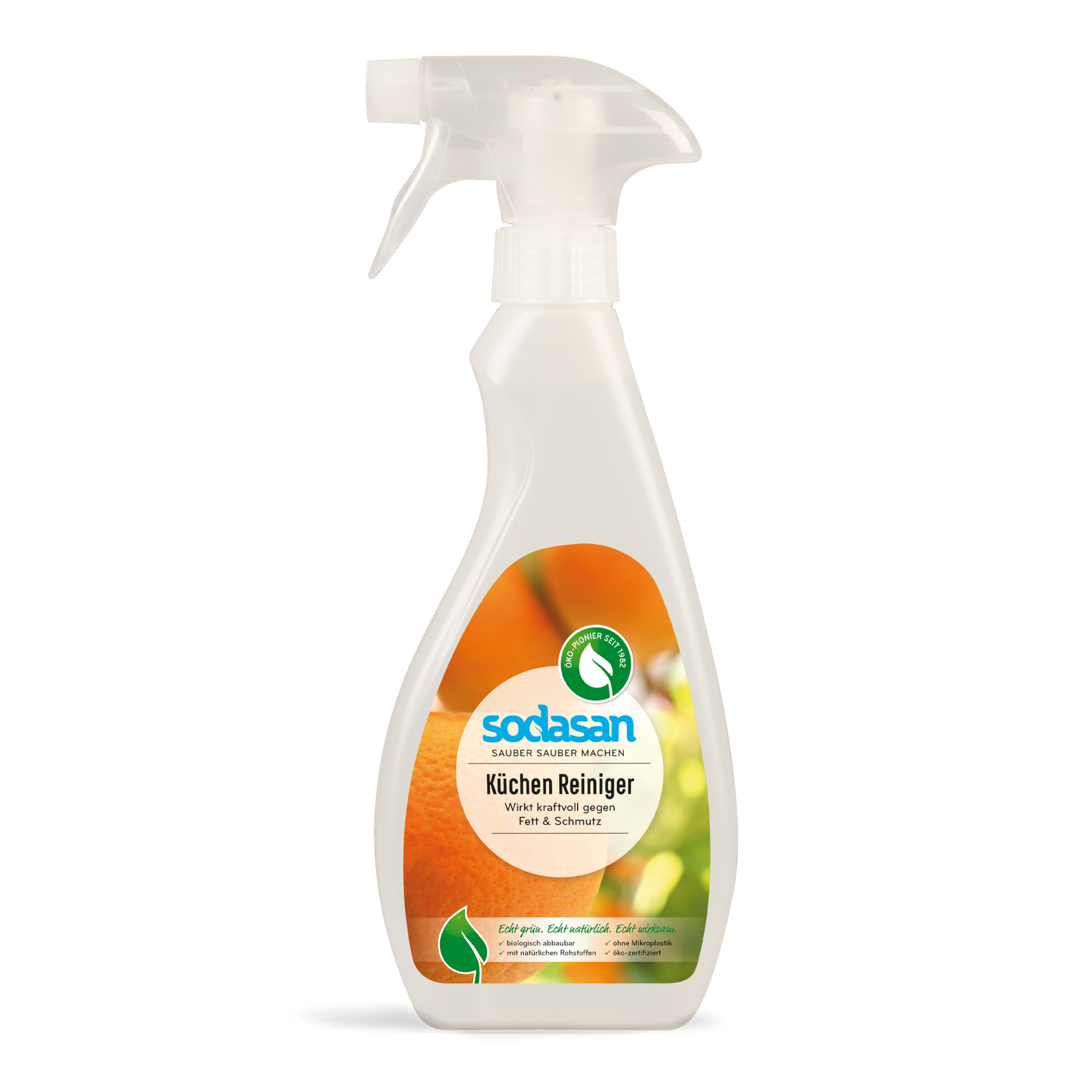 Solutie de curatat pentru bucatarie ecologica 500ml Sodasan