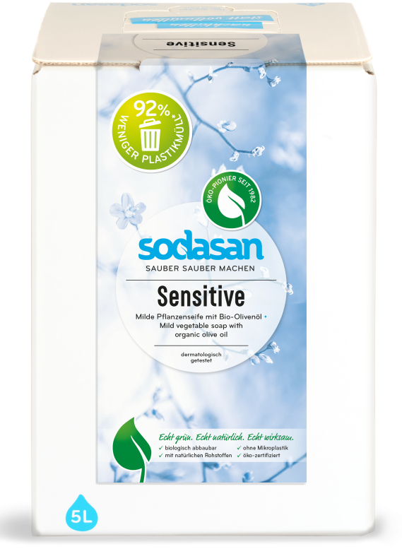 Sapun lichid sensitiv ecologic 5l Sodasan