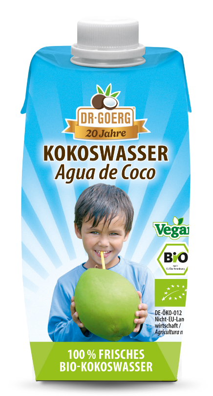 Apa de cocos bio 330ml Dr. Goerg