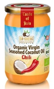 Ulei de cocos cu chilli bio 190ml Dr. Goerg