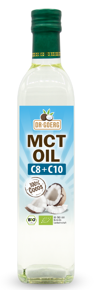 Ulei de cocos mct c8 + c10 bio 500ml Dr. Goerg