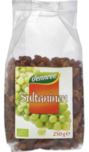 Stafide bio 250g Dennree