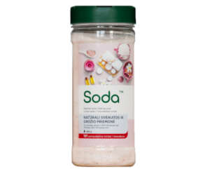 Mix pentru baie cu bicarbonat de sodiu si sare de Himalaya 500g Soda