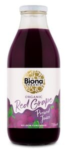 Suc de struguri rosii bio 750ml Biona