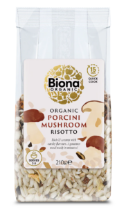 Risotto cu hribi bio 210g Biona