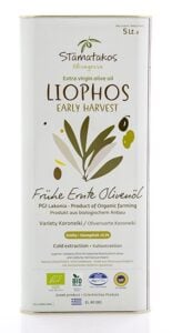 Ulei de masline extravirgin liophos early harvest bio 5l Stamatakos Olivegrove