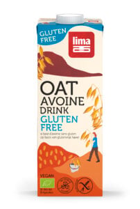 Bautura vegetala de ovaz fara gluten bio 1l Lima