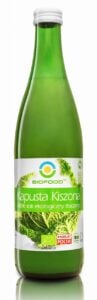 Suc de varza lactofermentata bio 500ml Biofood