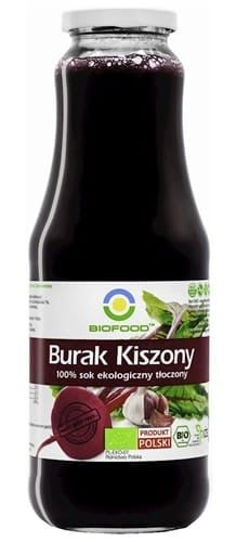 Suc de sfecla rosie lactofermentata bio 1L Biofood