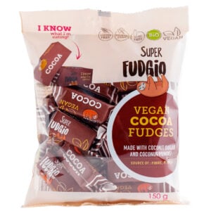 Caramele - aroma cacao bio 150g Super Fudgio
