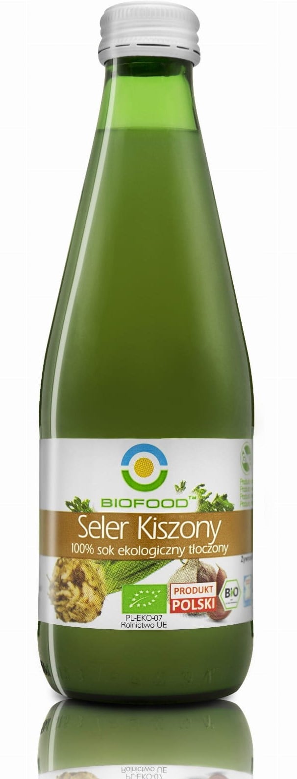 Suc de radacina de telina lactofermentata bio 300ml Biofood