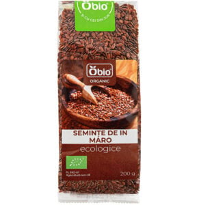 Seminte de in maro bio 200g Obio