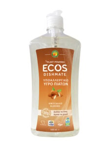 Detergent lichid pentru vase cu migdale 500ml Ecos