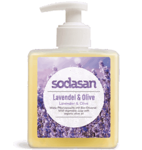 Sapun lichid cu lavanda si masline ecologic 300ml Sodasan