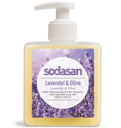 Sapun lichid cu lavanda si masline ecologic 300ml Sodasan
