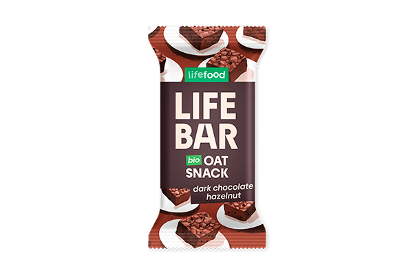 Baton de ovaz brownie bio 40g Lifebar