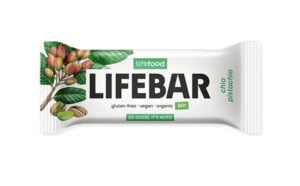 Baton cu chia si fistic bio 40g Lifebar