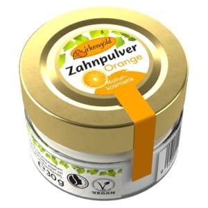 Pasta de dinti pudra cu portocale 30g Birkengold