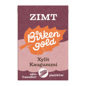 Guma de mestecat cu scortisoara 20 drajeuri 28g Birkengold