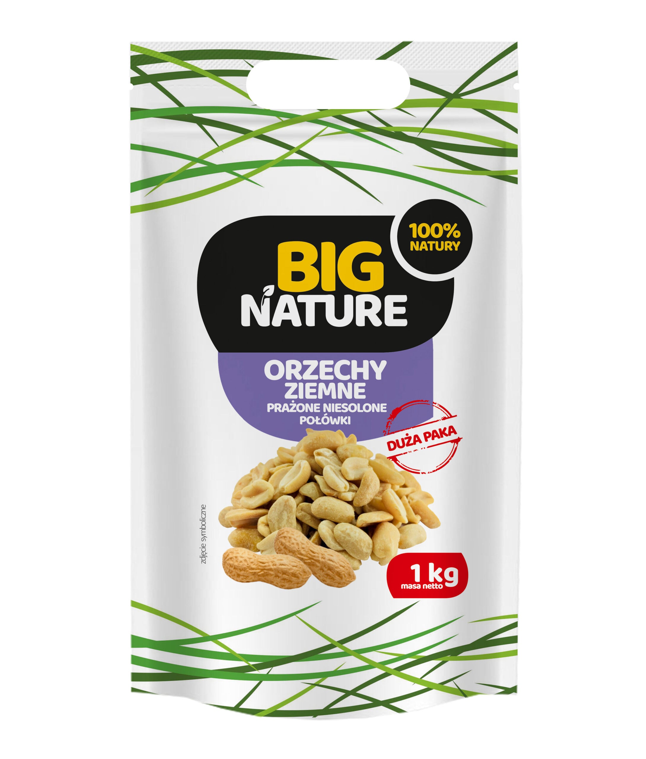 Arahide prajite 1kg Big Nature