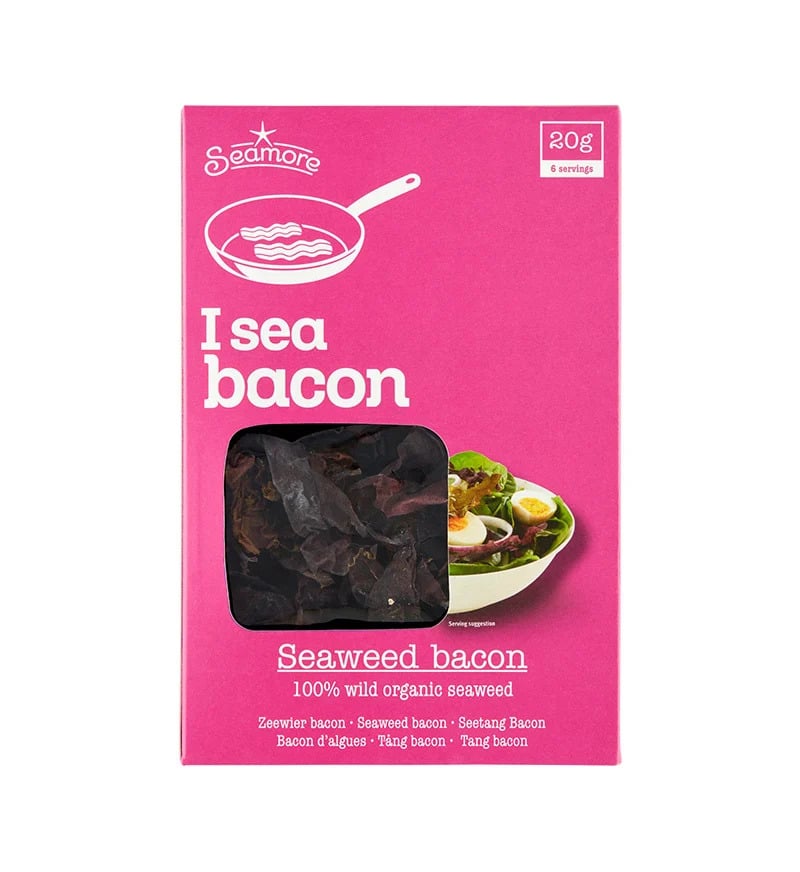 Bacon din alge de mare bio 20g Seamore