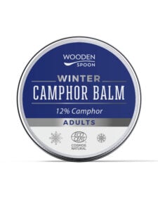 Balsam de iarna cu camfor 12% pentru adulti ecologic 60ml Wooden Spoon