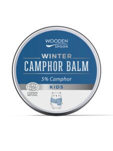 Balsam de iarna cu camfor 5% pentru copii ecologic 60ml Wooden Spoon